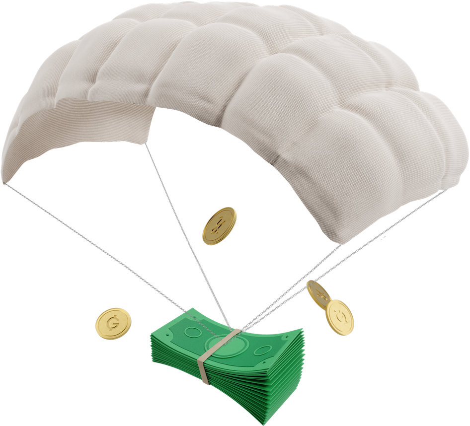 Parachute of Money