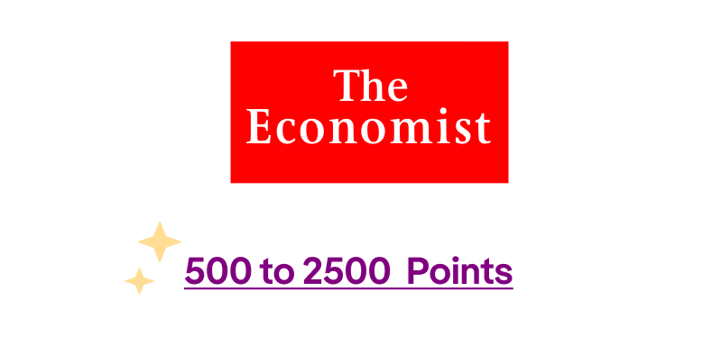 The Economist 500 to 2500 Points
