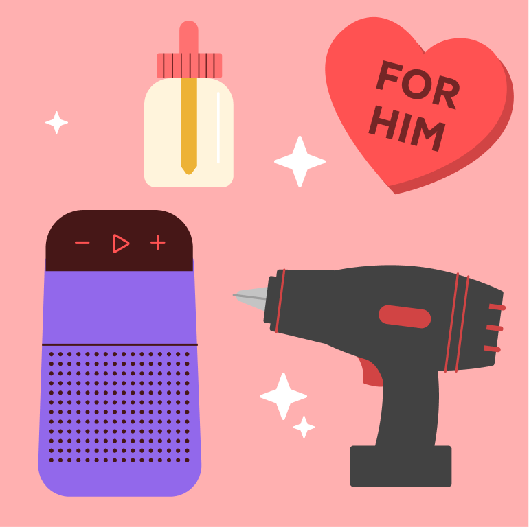 Shop for Him, Save for You