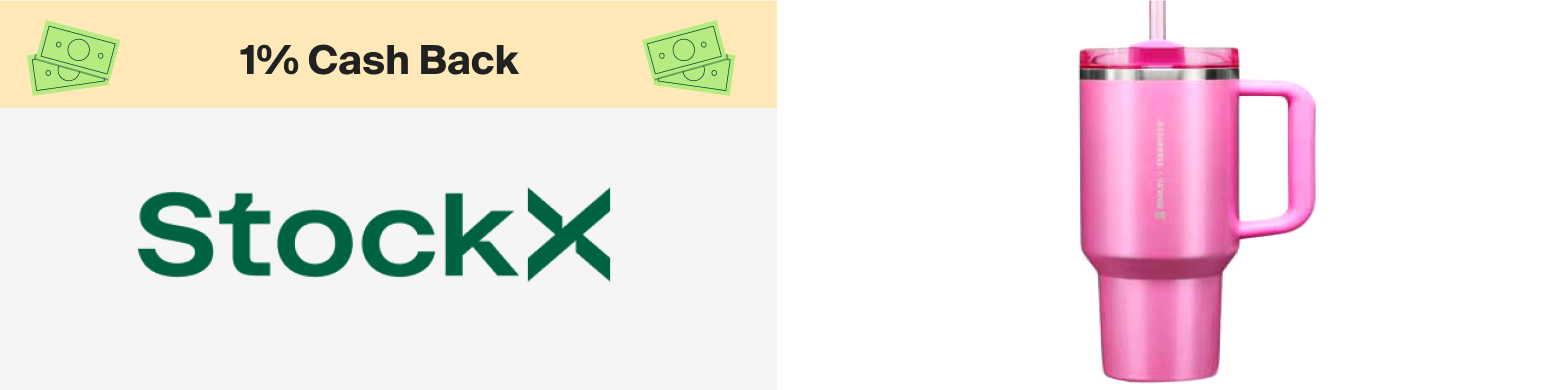 StockX 1% Cash Back