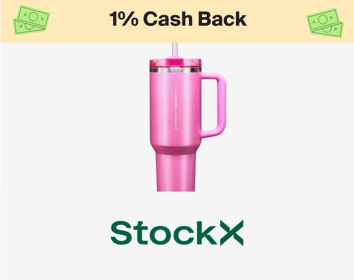 StockX 1% Cash Back