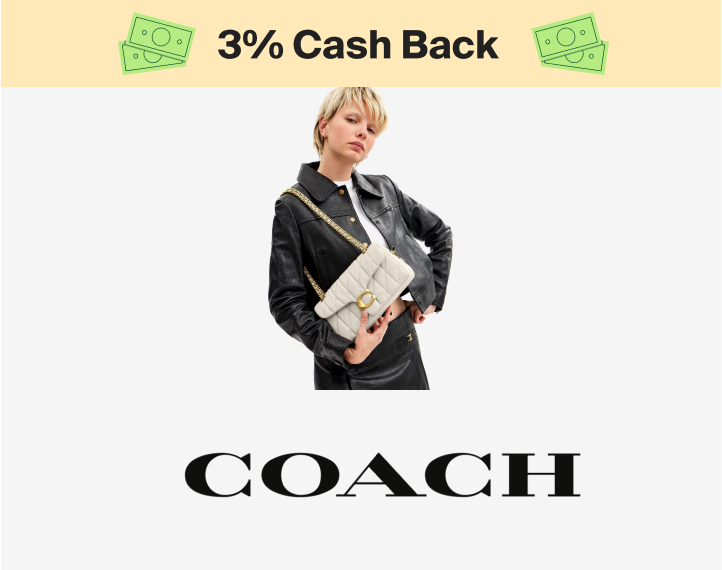 COACH 3% Cash Back