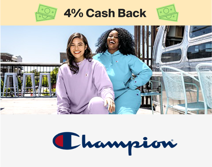 Champion 4% Cash Back