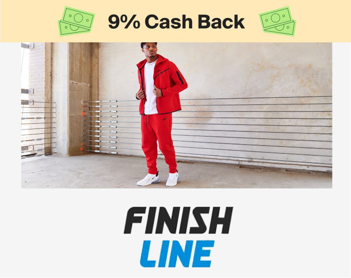 Finish Line 9% Cash Back