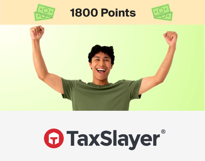 TaxSlayer 1800 Points