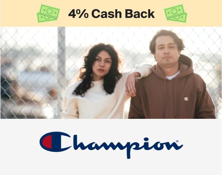 Champion 4% Cash Back