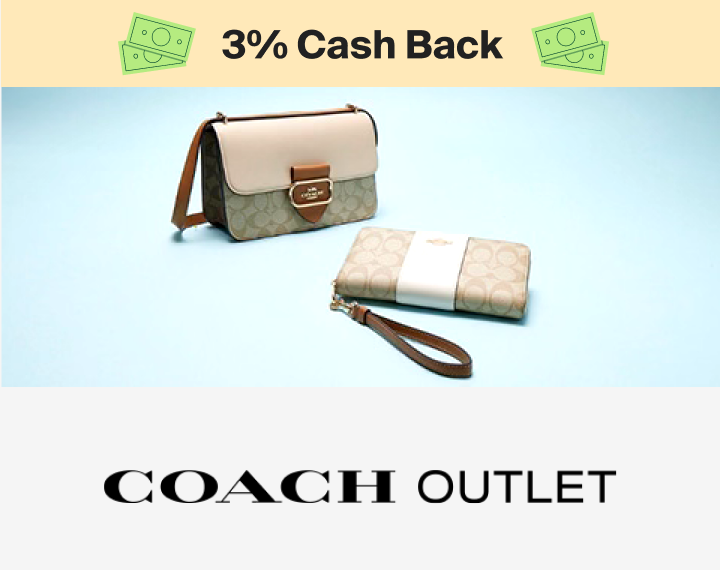 Coach Outlet 3% Cash Back
