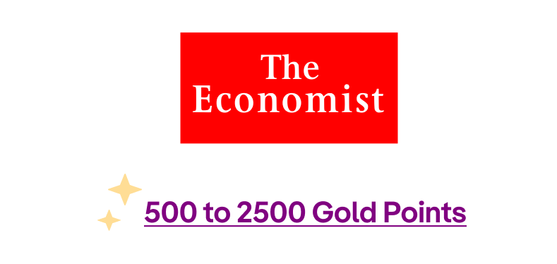 The Economist 500 to 2500 Points