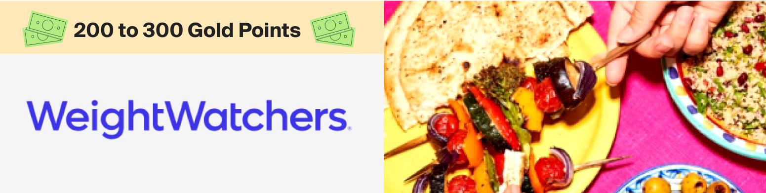 WeightWatchers 200 to 300 Gold Points