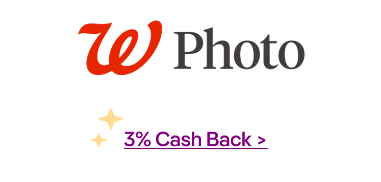 Walgreens Photos 3% Cash Back 