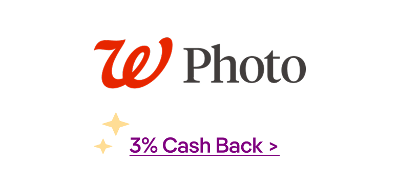 Walgreens Photo 3% Cash Back 