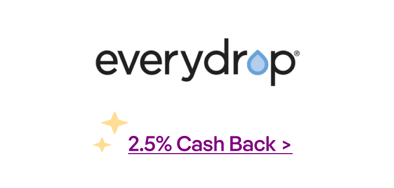 Everydrop 2.5% Cash Back 