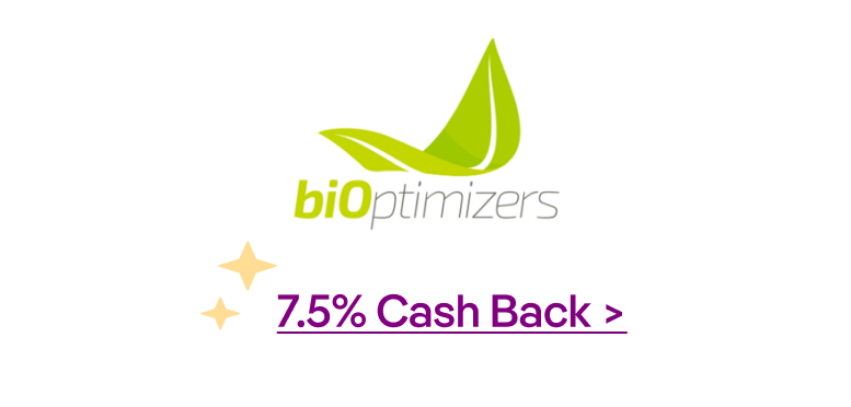 BIOptimizers 7.5% Cash Back 