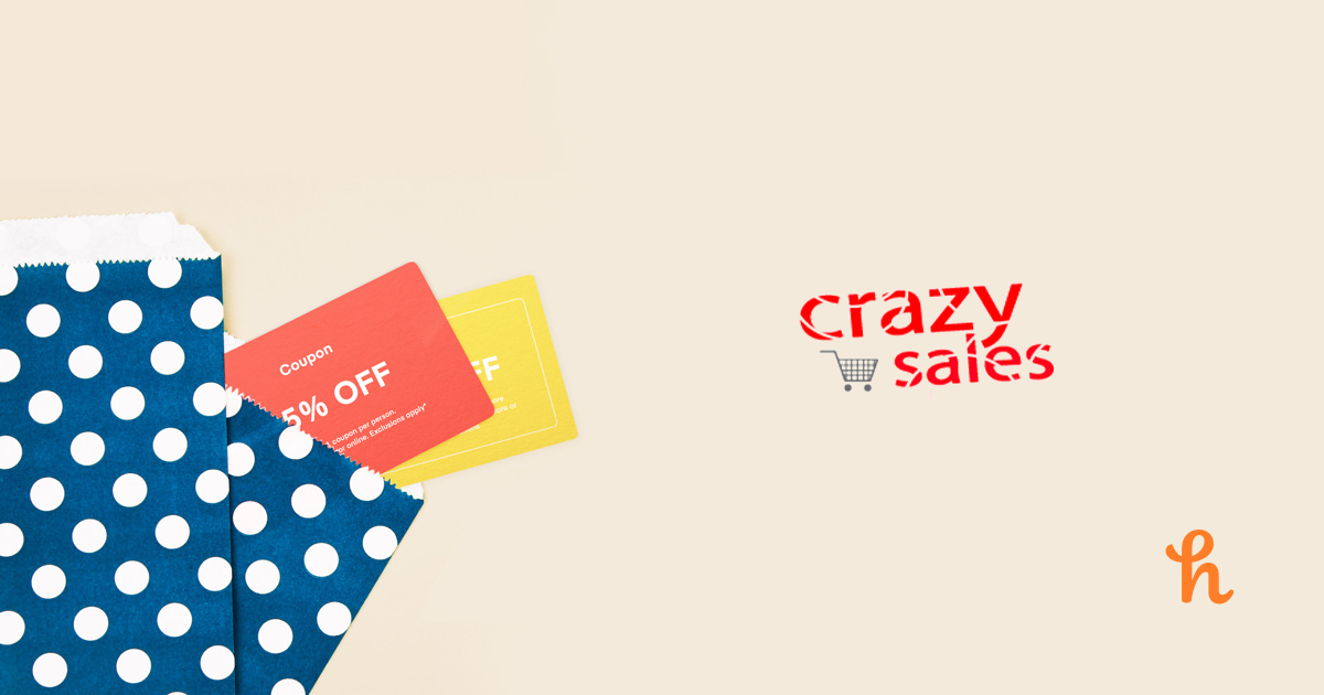 The Best Crazy Sales Coupons, Promo Codes Sep 2024 Honey