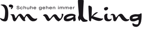 I'm walking Logo
