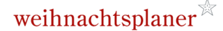 Weihnachtsplaner Germany Logo